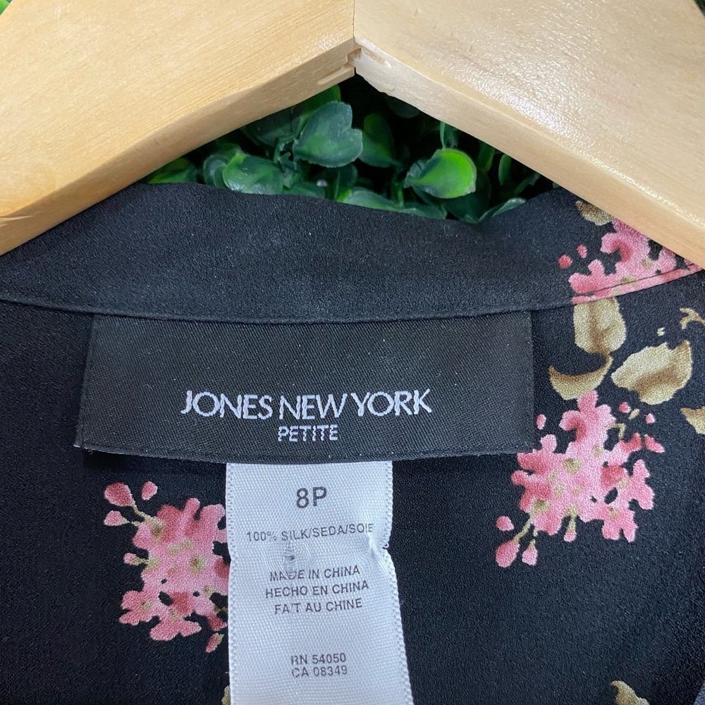 vintage 90’s Floral Jones New York blouse - Picture 3 of 8